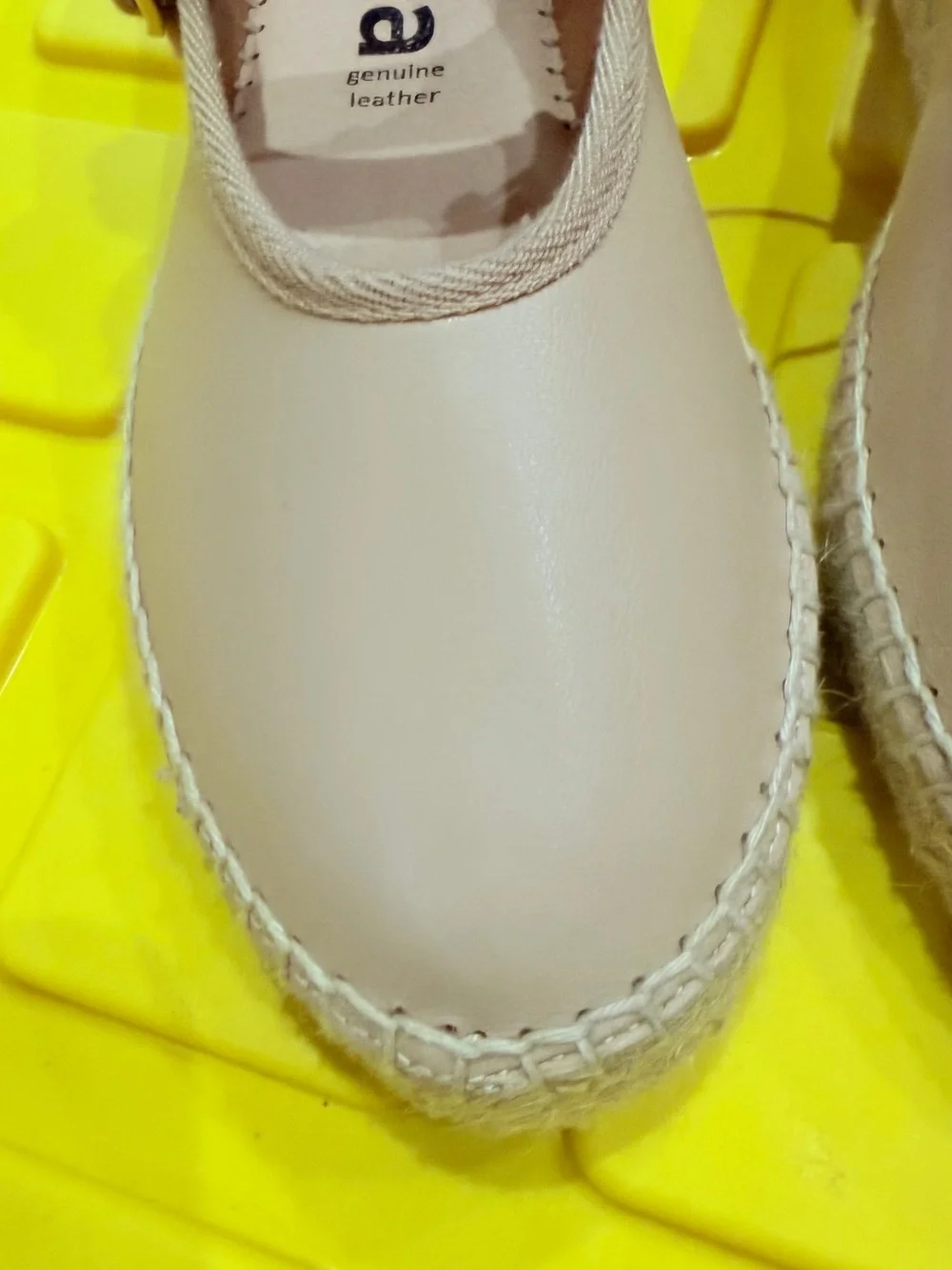 Jutelia  Espadrilles Nude  - Genuine Leather